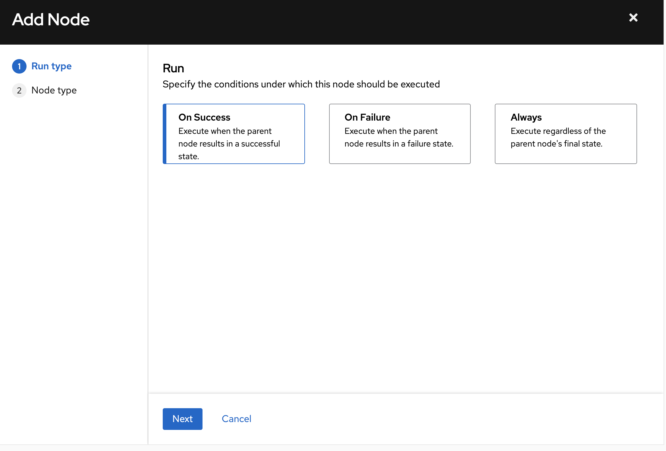 add second node