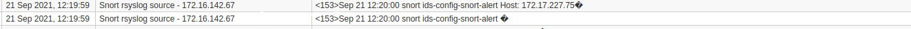 QRadar Snort logs